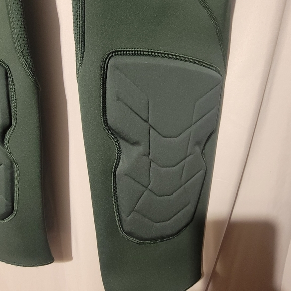 Nike NBA Pro Hyperstrong Padded Tights Pants 3/4 Green Player Issued XL-T - Picture 7 of 9